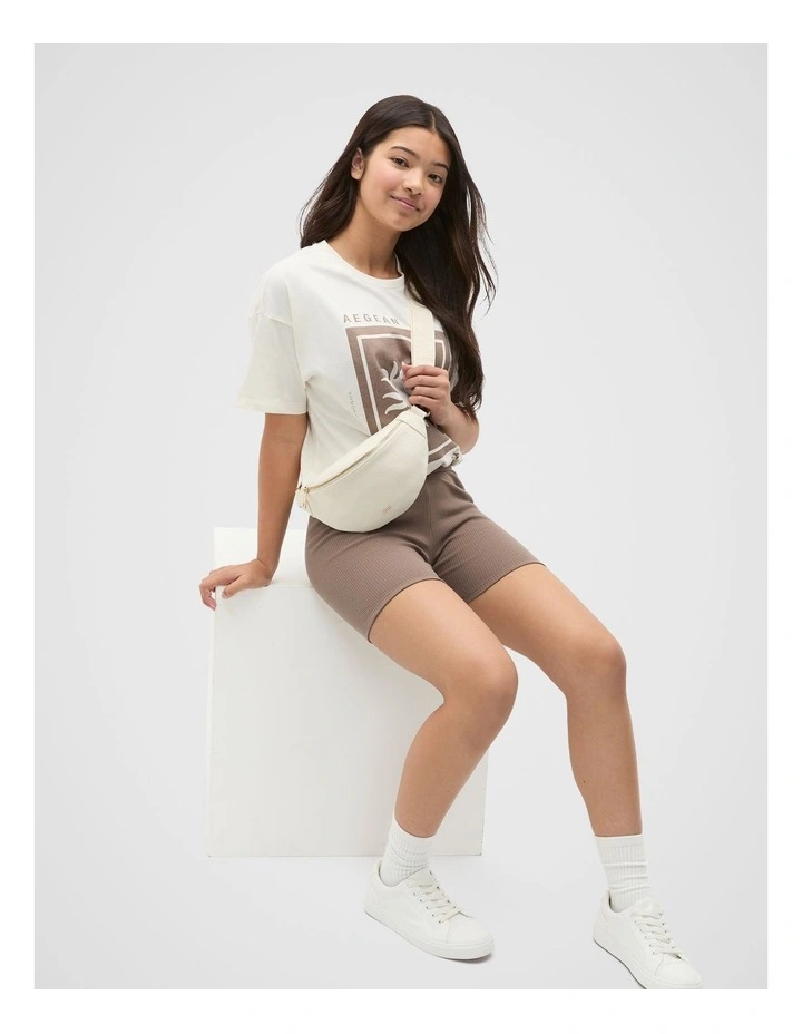 Canvas Cross Body Bag image 2