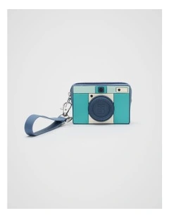 Silicone Camera Keyring in Multi