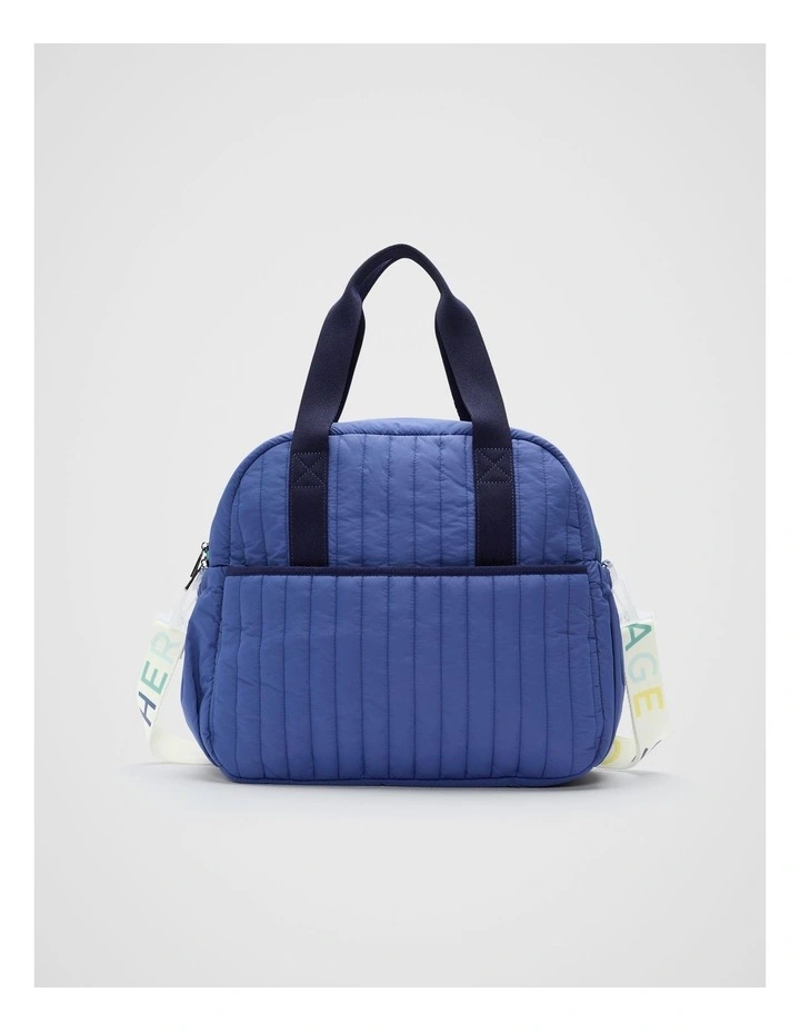 Overnight Bag in Washed Navy image 1
