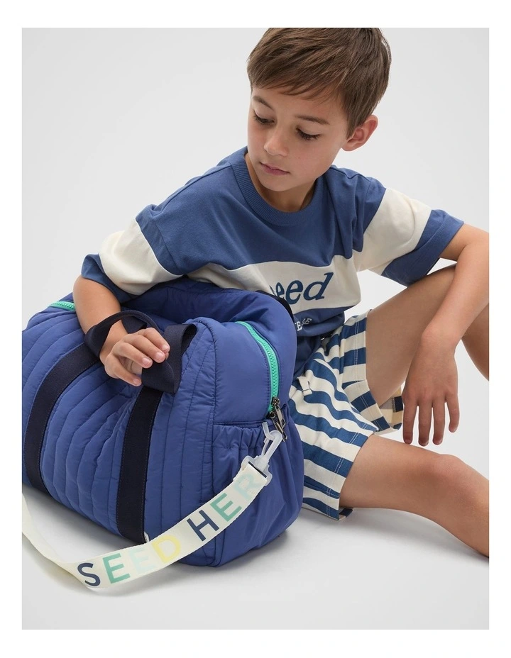 Overnight Bag in Washed Navy image 2