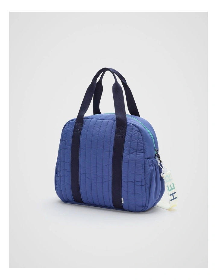 Overnight Bag in Washed Navy image 3