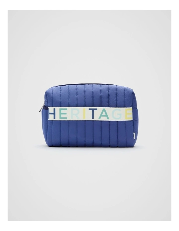 Toiletry Bag in Washed Navy image 1