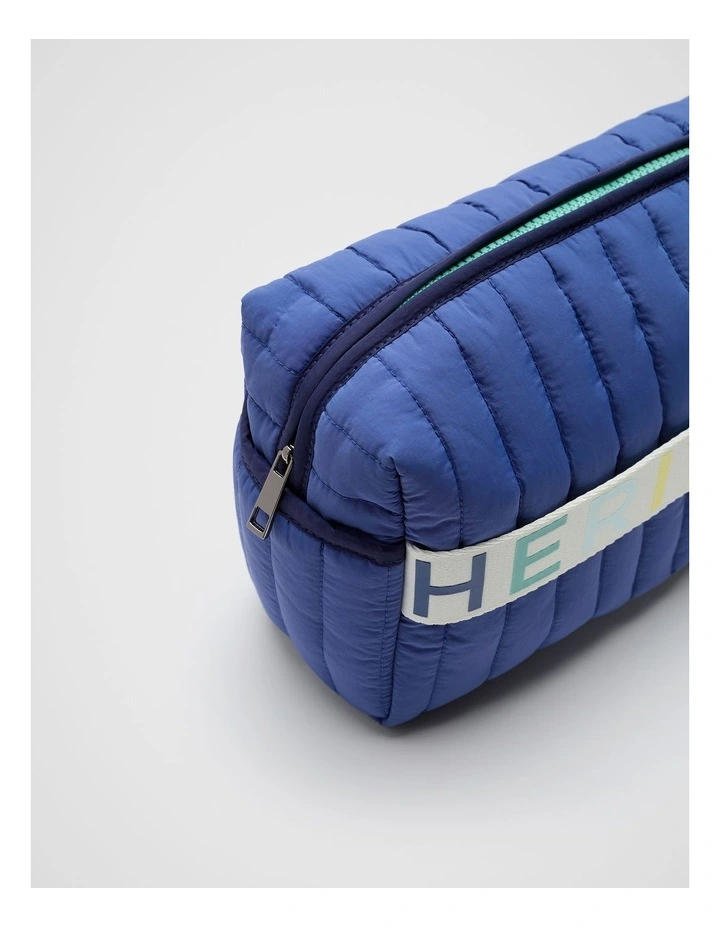 Toiletry Bag in Washed Navy image 2