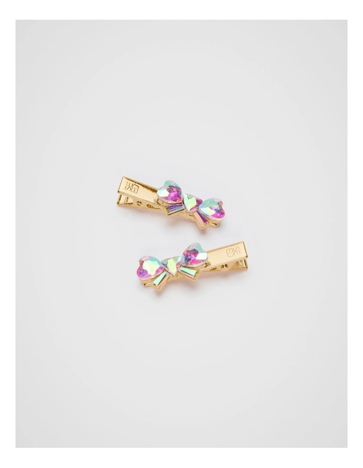 Heritage Jewel Bow Duck Clips image 1
