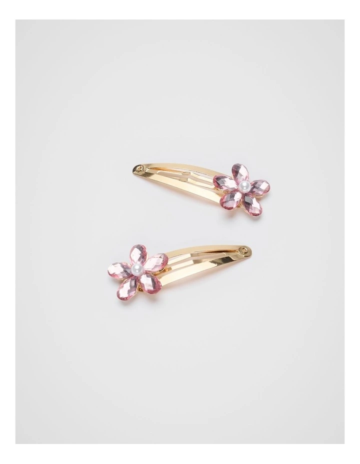 Flower Gem Snaps in Cherry Blossom image 1