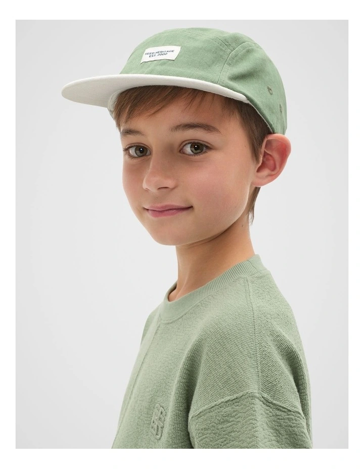 5 Panel Cap in Cactus image 2