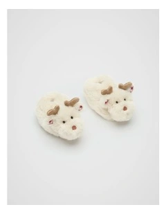 Reindeer Bootie in Beige