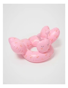 Candy Tube Cotton Pool Ring in Cherry