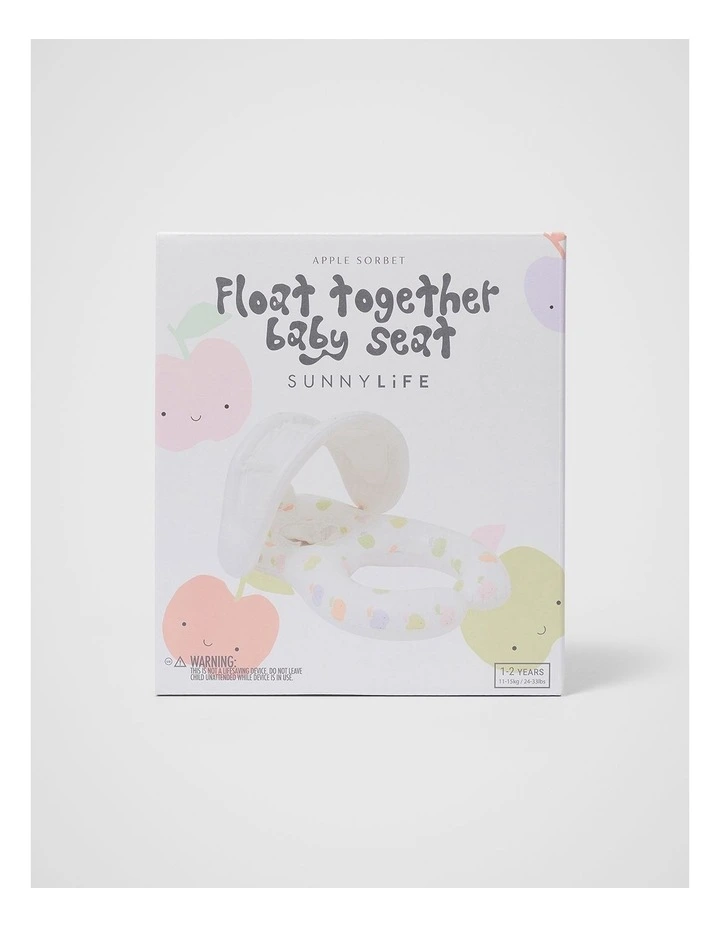 Float Together Apple Baby Seat in Multi image 2
