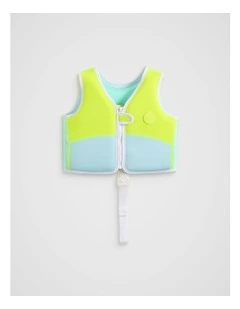 Salty The Shark Swim Vest in Multi