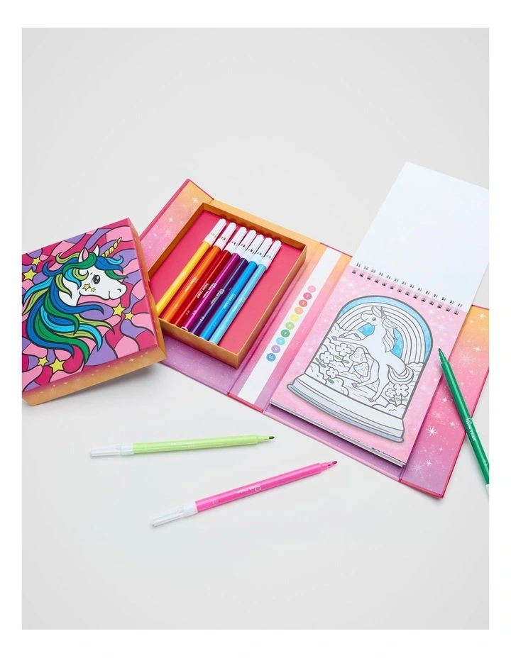 Colour by Numbers Unicorn Dreaming image 2