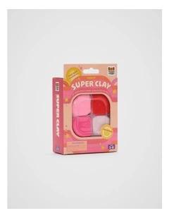 Super Clay in Pink Red