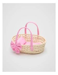 Bow Doll Basket