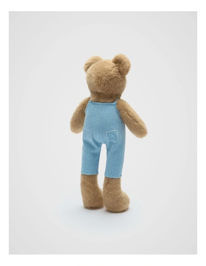 Mr Bear Denim Plush Toy image 2