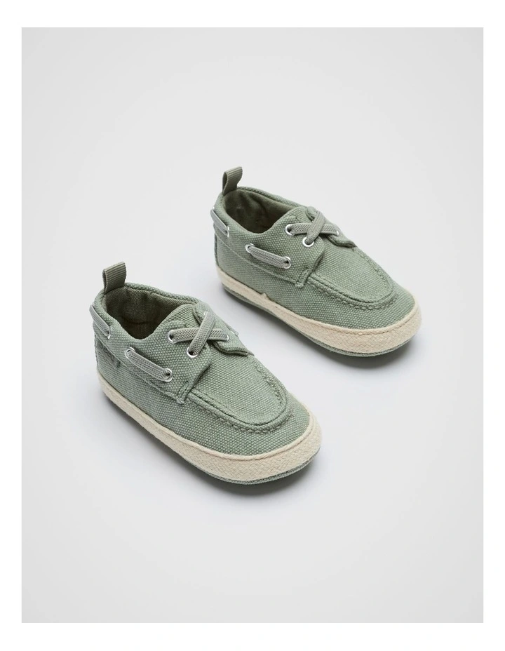 Mini Espadrille Boatshoe in Dusty Cactus image 2
