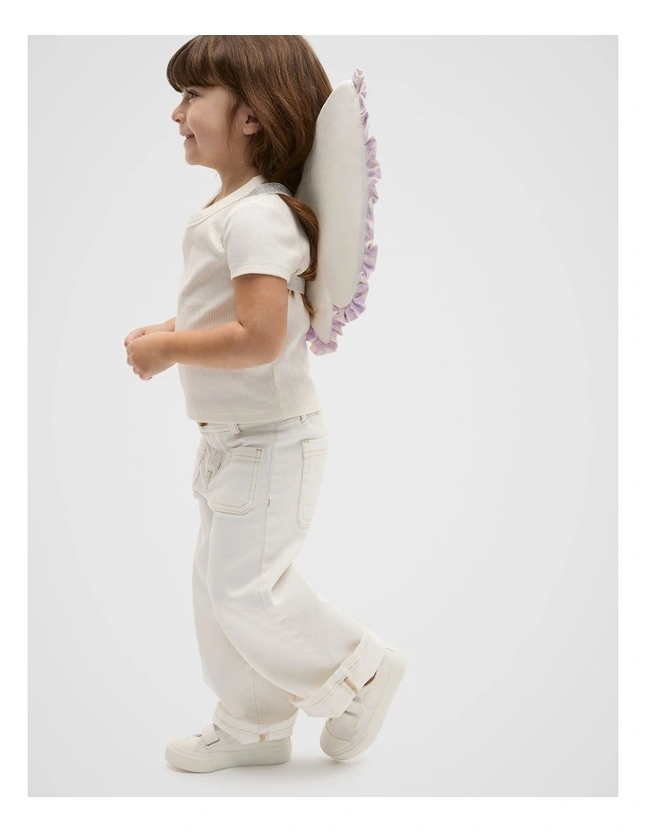 Embroidered Butterfly Wings in Multi image 2