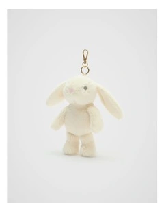 Bunny Bag Charm in Vanilla
