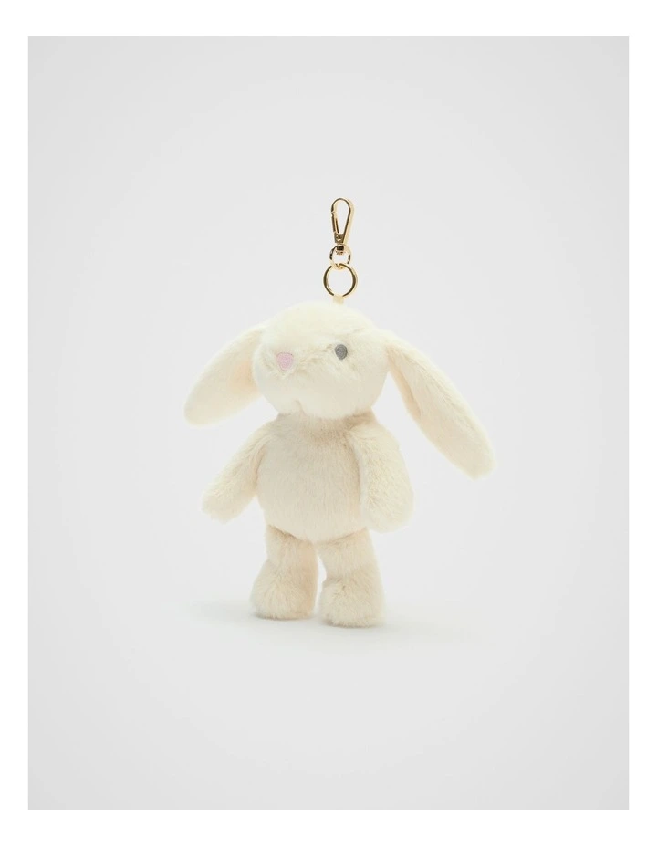 Bunny Bag Charm in Vanilla image 1