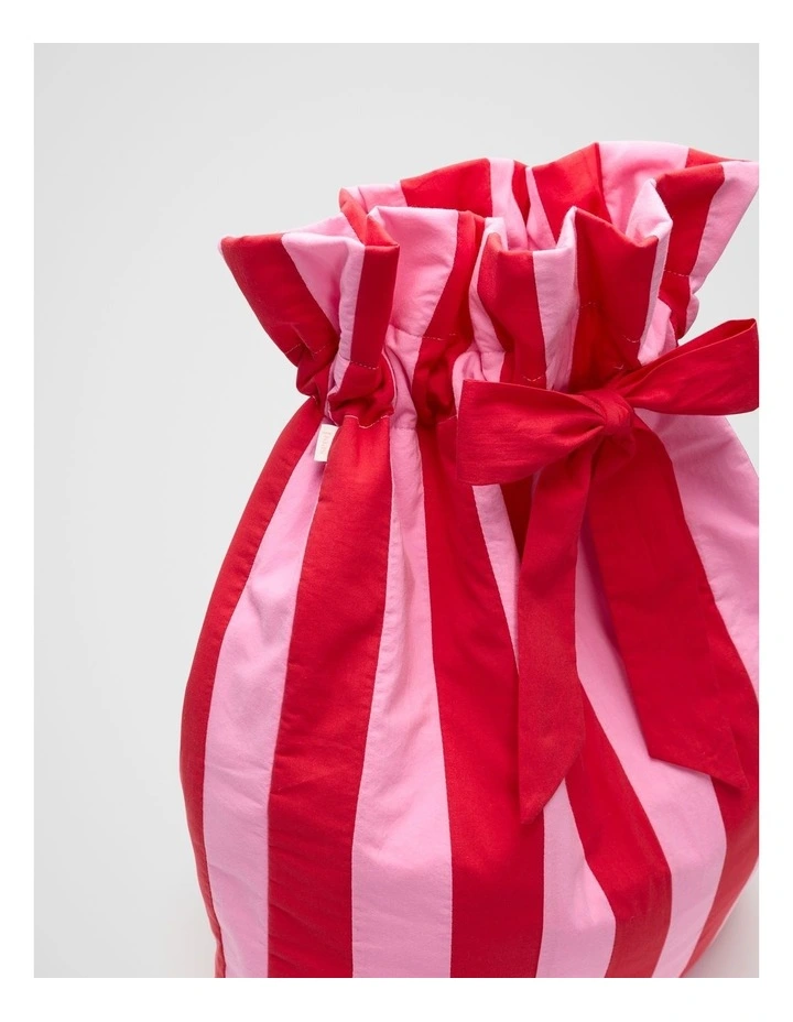 Christmas Santa Sack in Pink Multi image 2