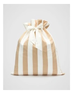 Christmas Santa Sack in Cream Multi