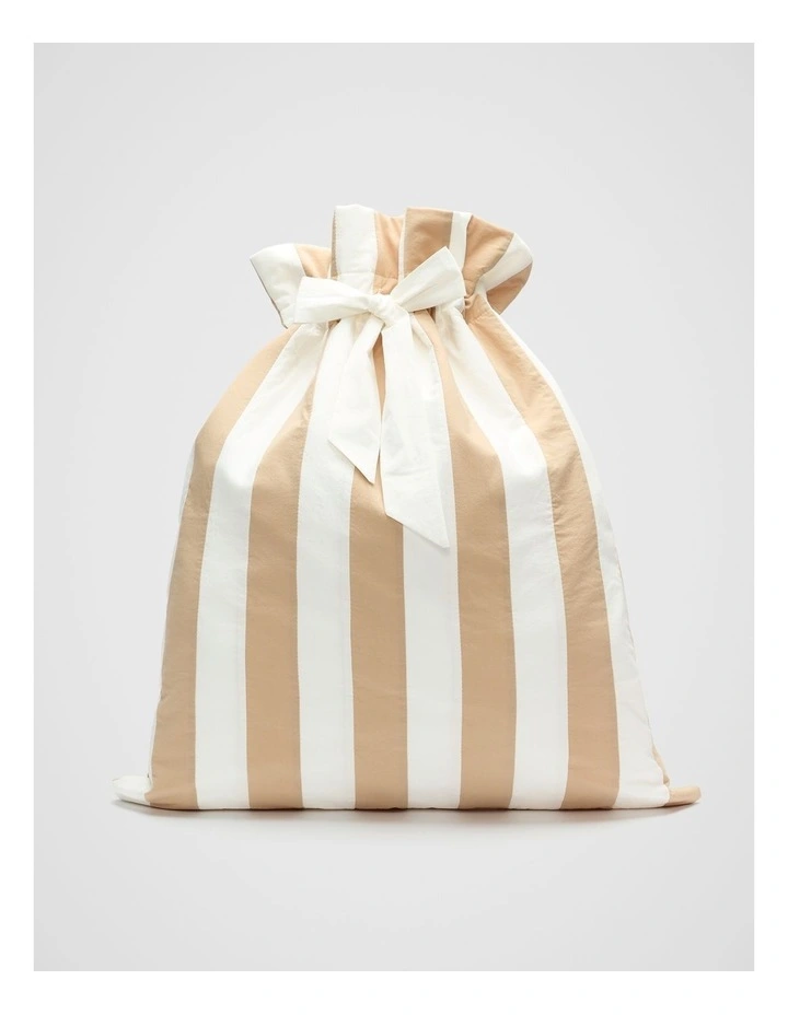 Christmas Santa Sack in Cream Multi image 1