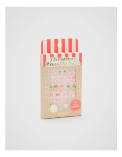 Festive Press On Nails