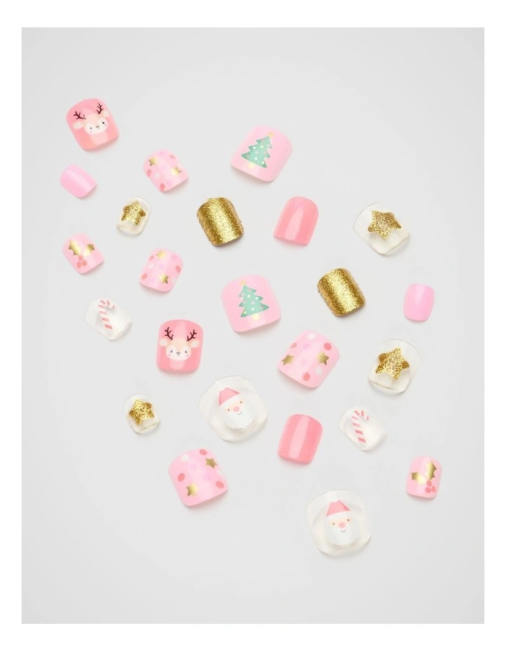 Festive Press On Nails image 2