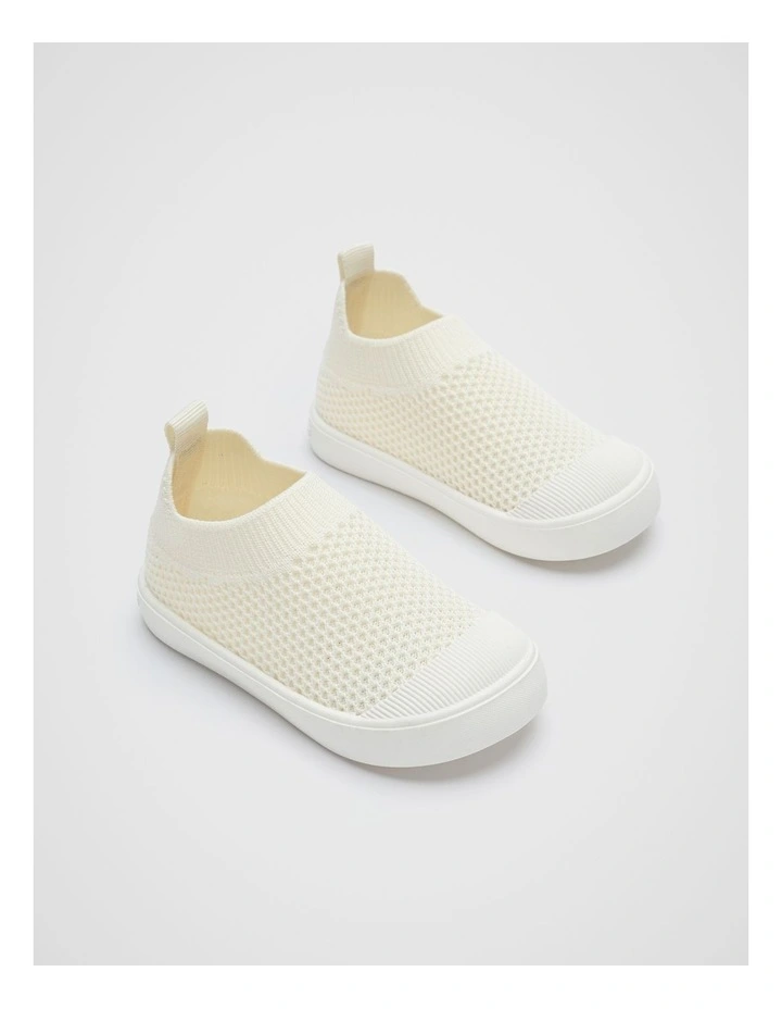 Classic Knit Sneaker in Canvas image 2