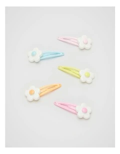 Glitter Flower Snap Pack in Multi