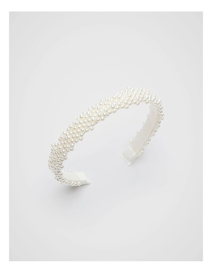 Headband in Pearl image 1