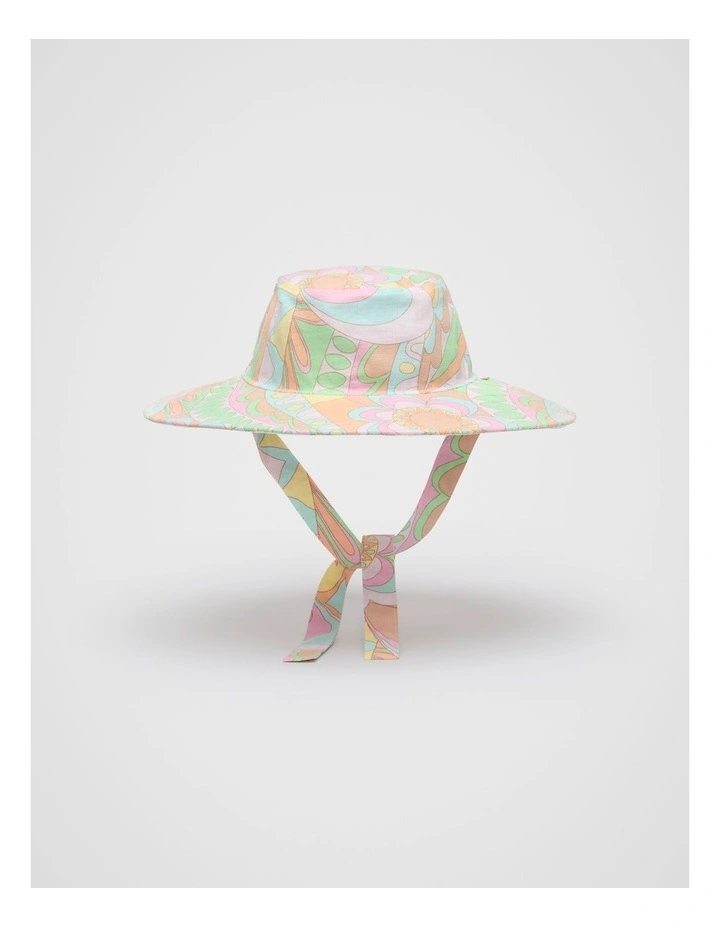 Paisley Hat in Multi image 1