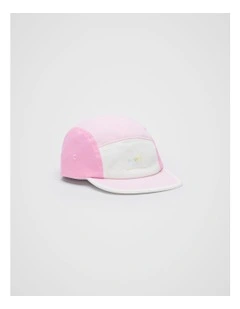 Mini 5 Panel Cap in Candy Pink