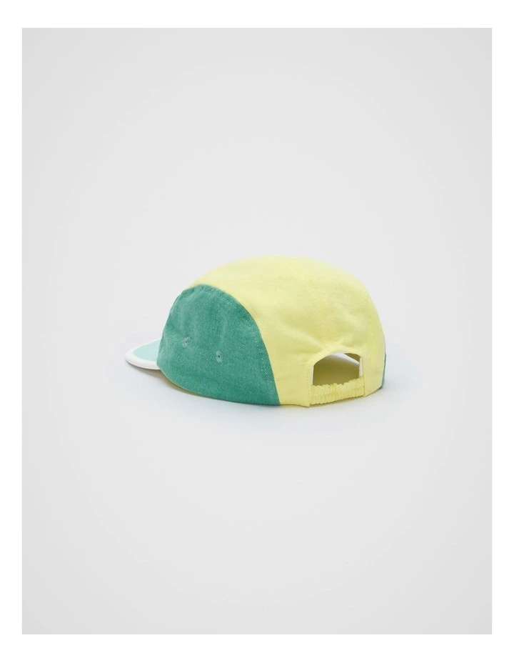 Mini 5 Panel Cap in Multi image 2
