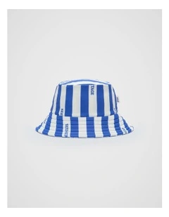 Mini Stripe Swim Hat in Multi