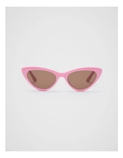 Cateye Sunglasses in Candy Pink
