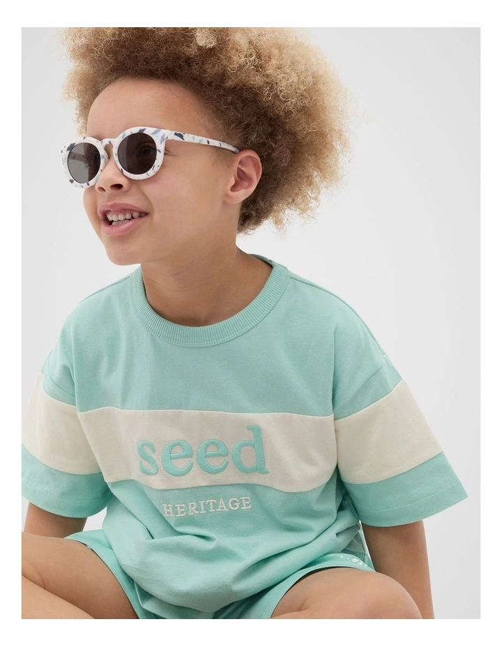 Rectangle Sunglasses in Multi image 2