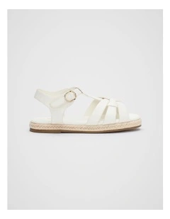 T-Bar Espadrille in Canvas