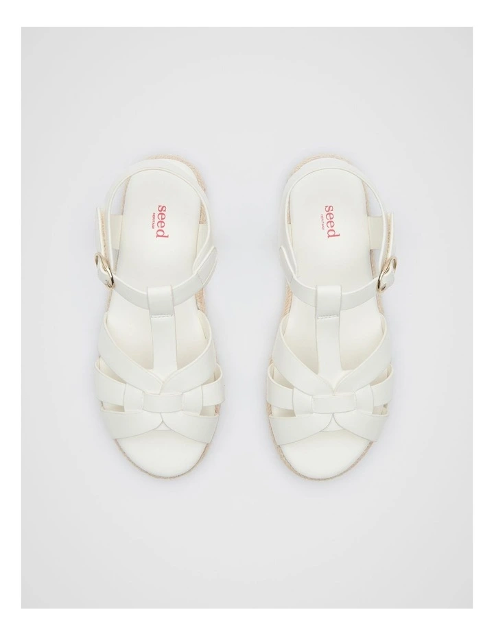 T-Bar Espadrille in Canvas image 3