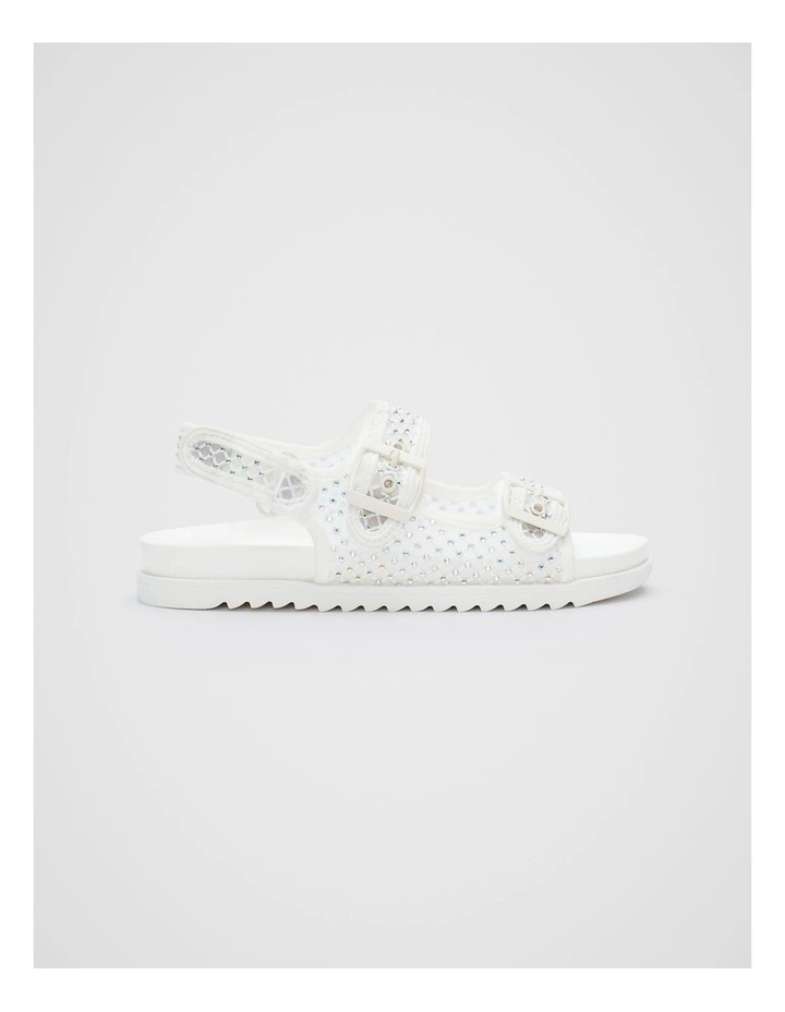 Jewel Mesh Sandal in Canvas image 1