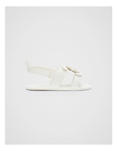 Mini Flower Sandal in Canvas