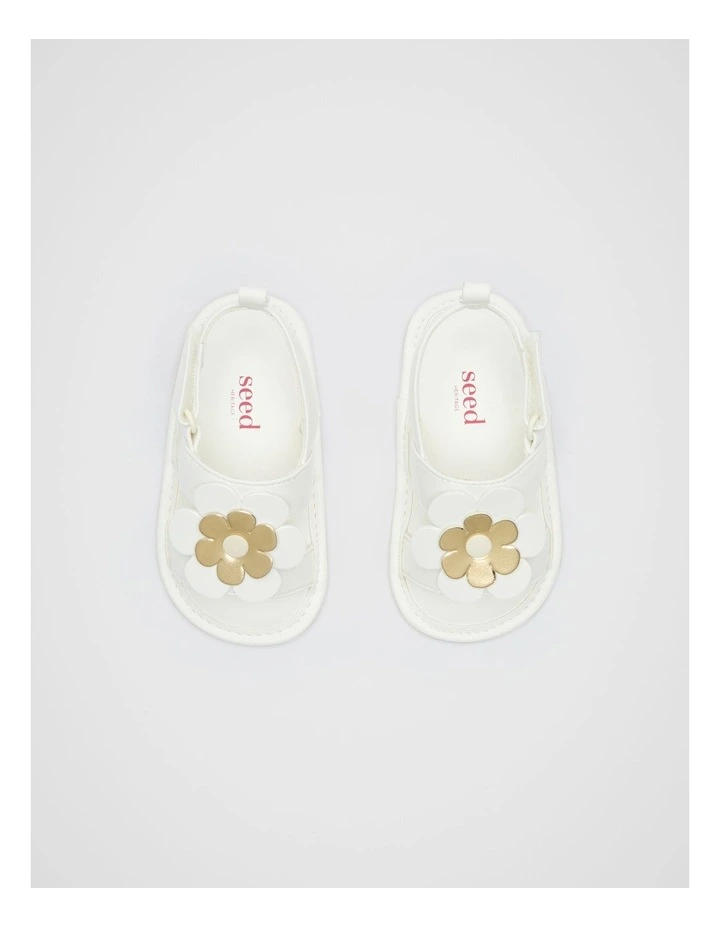 Mini Flower Sandal in Canvas image 2