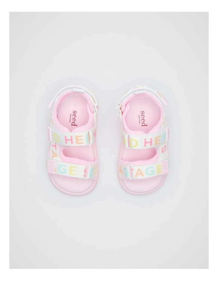 Mini Trek Sandal in Cherry Blossom image 2