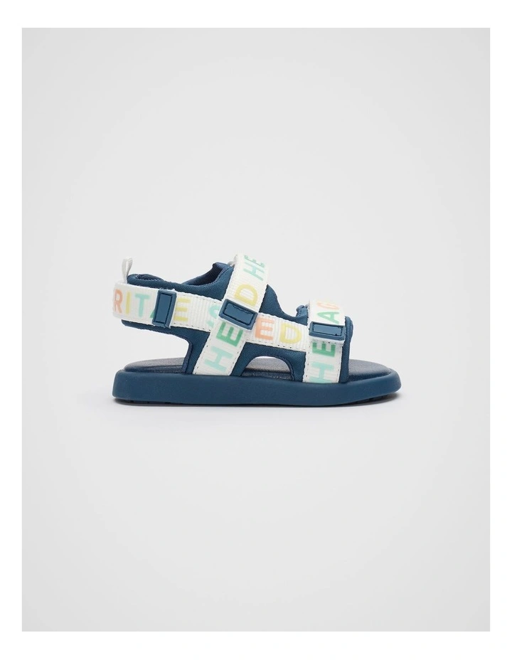 Mini Trek Sandal in Washed Navy image 1