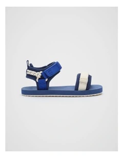 Utility Trek Sandal in Washed Navy