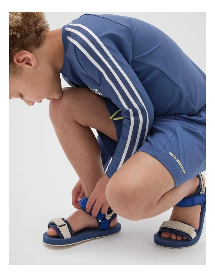 Utility Trek Sandal in Washed Navy image 2