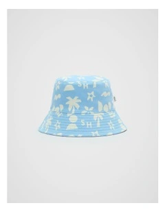 Vacay Bucket Hat in Graphic Print