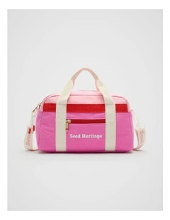 Mini Duffle Bag in Pink Multi