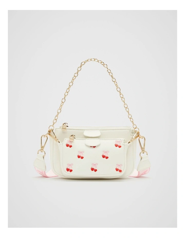 Cherry Hybrid Cross Body in Canvas image 1