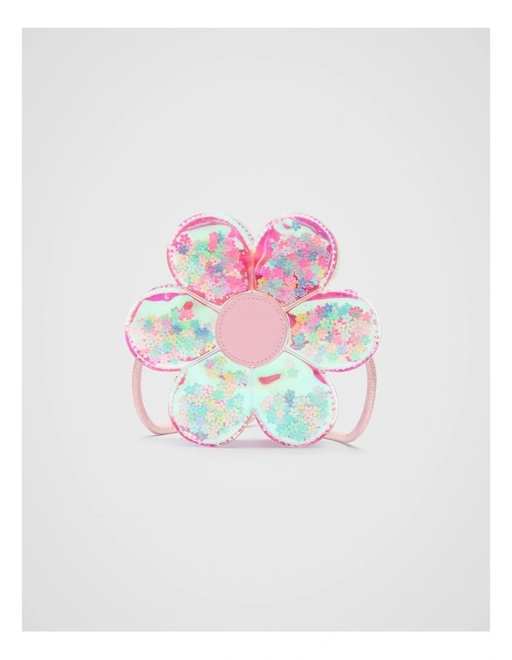 Flower Confetti Bag in Candy Pink image 1