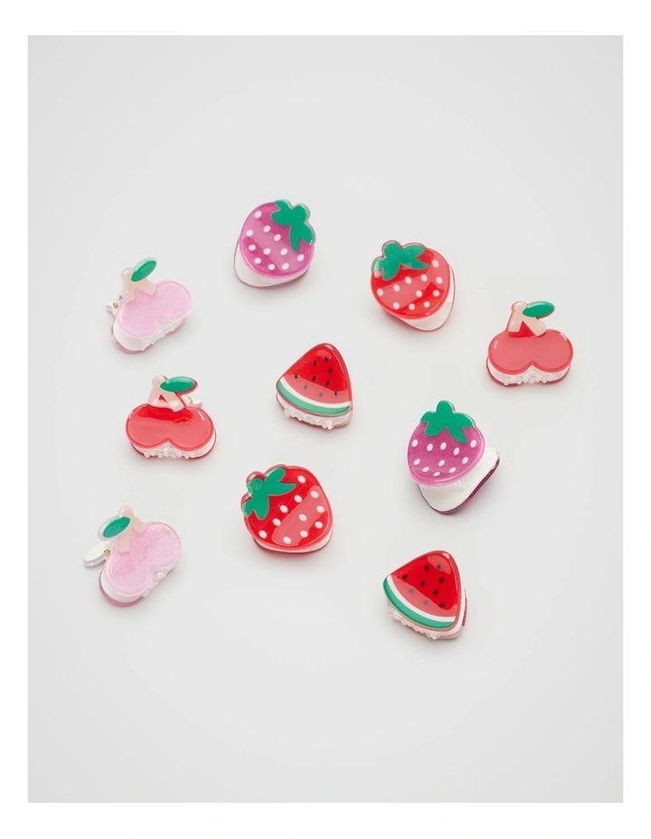 Fruit Clips Tub in Multi image 2